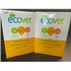 Image 1 : 2 Boxes of Ecover Natural Plant-Based Dishwasher Powder - Citrus - 1.36kg - New Sealed