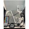 Image 3 : Ailbton 100FT Long Outdoor LED RGB Strip Light Kit - Waterproof w/ Bluetooth App Control/Remote; NEW