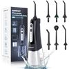 Image 1 : 1 Insmart Portable Cordless Water Dental Flosser Kit/Oral Irrigator for Teeth Cleaning - New