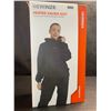 Image 2 : 1 Hewinze Heated Sweat Suit for Exercise/Workouts w/ 7.4V Battery Pack - Size 3XL - Brand New
