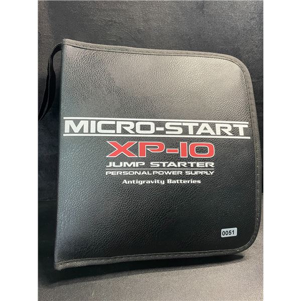 1 Antigravity Micro-Start XP-10 Lithium Jump Starter/Portable Power Supply - New/Open Box