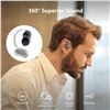 Image 5 : Oladance OWS1 Open-Ear Wireless Bluetooth Headphones; High-Quality Sound; Space Silver; NEW SEALED!