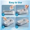 Image 5 : 1 Kunphy Ultrasonic Cleaner Machine - For Jewelry, Eyeglasses, Watches, Small Electronics - New!
