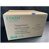 Image 2 : 1 Box of Stash Tea Company Peppermint Herbal Tea Bags - 100 Count (BB: 12/2026)