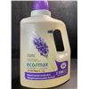 Image 1 : 1 Jug of Eco Max Powerful & Plant-Based Natural Lavender Laundry Wash - 3L/100 Loads - New