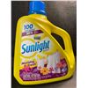 Image 1 : 1 Large Jug of Sunlight Morning Fresh Liquid Laundry Detergent - 4.0L/100 Loads - New