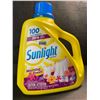 Image 1 : 1 Large Jug of Sunlight Morning Fresh Liquid Laundry Detergent - 4.0L/100 Loads - New