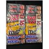 Image 1 : 2 Packs of Assorted Chocolate Bars/Candy - 16 Per Pack - Twix - Mars - Snickers - M&M's - New