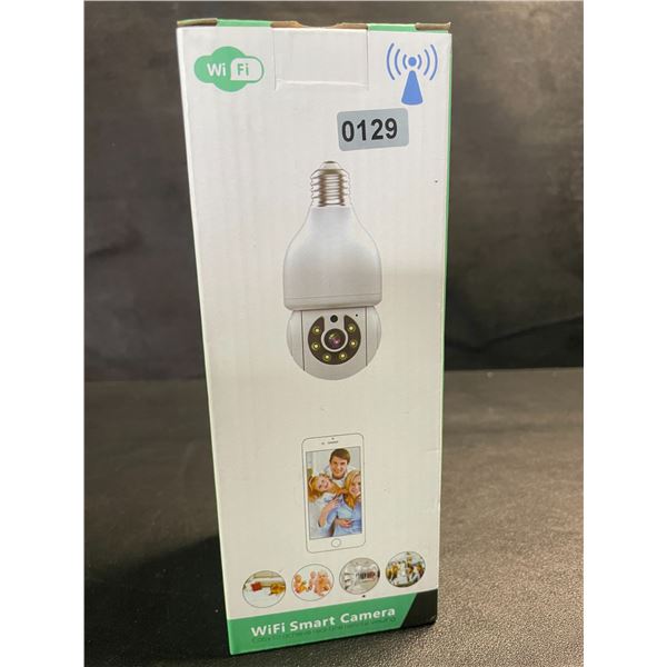 1 Light Bulb Wireless Smart Security Camera - 2.4G WiFi PTZ Security Camera for Home - New!