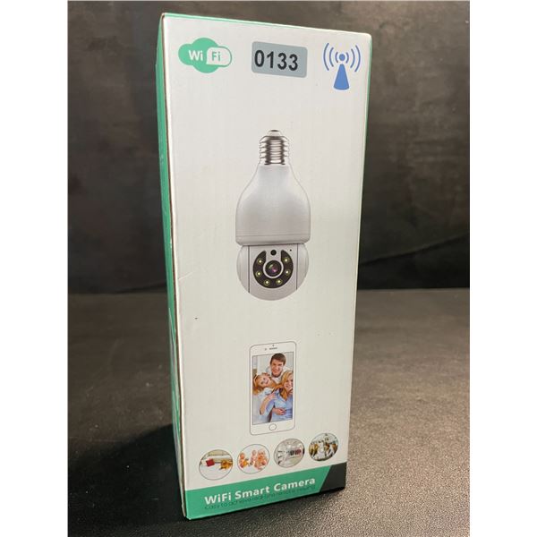 1 Light Bulb Wireless Smart Security Camera - 2.4G WiFi PTZ Security Camera for Home - New!