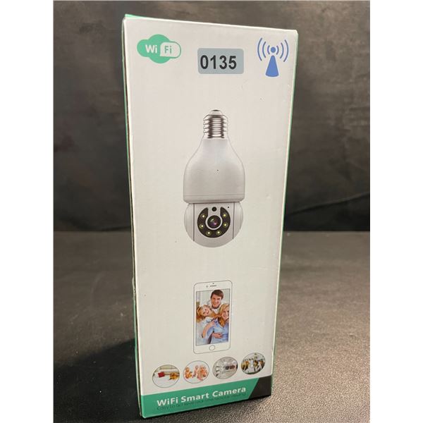 1 Light Bulb Wireless Smart Security Camera - 2.4G WiFi PTZ Security Camera for Home - New!