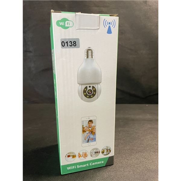 1 Light Bulb Wireless Smart Security Camera - 2.4G WiFi PTZ Security Camera for Home - New!