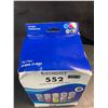 Image 5 : 1 Epson Ecotank Ink 552 Combo Pack - For ET-8500/ET-8550 (C/M/Y/Pk/Gy 5-Pack) - New