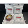 Image 3 : 4 Rolls of Heavy Duty Double-Sided Waterproof 3M Mounting Tape - 16FT Per Roll - New