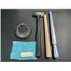 Image 3 : 1 Ring Mandrel Metal Ring Sizer Set/Jeweler's Repair Kit - Brand New
