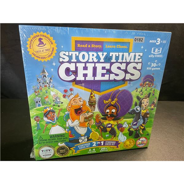 1 Story Time Chess: The Game - 2021 Toy of The Year Award Winner! - Great Beginners Chess Set; New