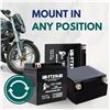 Image 5 : 1 Upstart Factory Activated Sealed Lead-Acid 12V 12Ah Battery; Motorcycle/ATV/Powersport Battery NEW