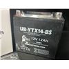 Image 3 : 1 Upstart Factory Activated Sealed Lead-Acid 12V 12Ah Battery; Motorcycle/ATV/Powersport Battery NEW