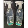 Image 1 : 2 Method Plant-Based Daily Shower Sprays - Eucalyptus Mint - 828ml Each - New
