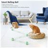 Image 4 : 6 LED Light-Up Interactive Cat Ball Toys - Smart Rolling Ball Toys for Cats; Rechargeable - New