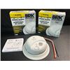 Image 1 : 2 BRK 9120BA Hardwired Smoke Alarms with Battery Backup - Brand New!
