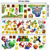 Image 3 : 1 Multi-Pack of Super Mario Peel and Stick Wall Decor Decals - Large Size (See Photos) - New