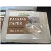 Image 3 : 3 Packs of Large Packing/Shipping/Wrapping Sheets - Large 31" x 21.5" Size - 50 Sheets Each - New