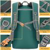 Image 5 : 1 Tomule 40L Foldable Lightweight/Compact Hiking Backpack for Travel - Green - New