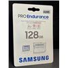 Image 1 : 1 Samsung Pro Endurance 128GB MicroSDXC Memory Card with Adapter - New Sealed