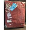 Image 2 : 1 Mens Hooded Down Jacket/Full-Zip Puffer Windproof Water Resistant Jacket; Wine Red - Size L - New