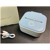 Image 2 : 1 Phomemo T02 Mini Thermal Printer/Bluetooth Pocket Printer - 2 Paper Rolls Included - Open Box