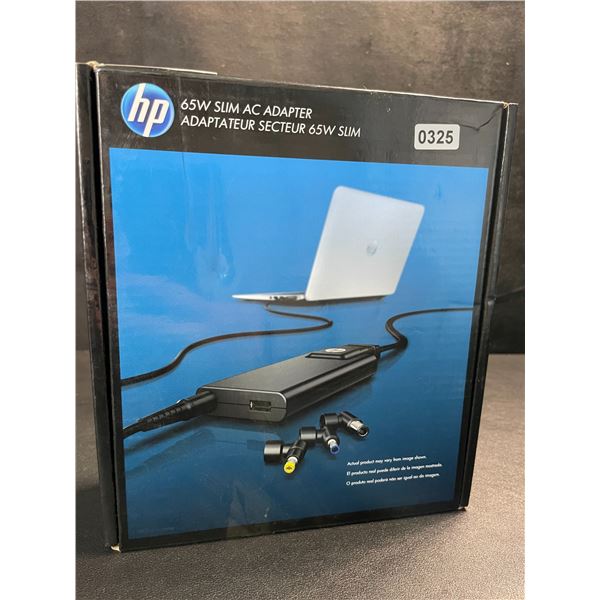 1 HP 65W Slim AC Adapter (Model: H6Y82UT#ABA)  - New
