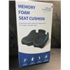 Image 1 : 1 Ergonomic XL Memory Foam Seat Cushion; For Sciatica and Back Pain Relief - New