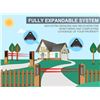 Image 6 : 1 Solar Powered Wireless Driveway Alarm System; 1/4 Mile Long Range - Outdoor/Weatherproof - NEW