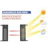 Image 7 : 1 Solar Powered Wireless Driveway Alarm System; 1/4 Mile Long Range - Outdoor/Weatherproof - NEW