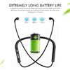 Image 4 : 1 Pair of Vasgel Wireless Bluetooth 5.0 Sport Headphones; Wrap-Around Neck Design - New Sealed