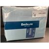 Image 4 : 1 Bedsure 3PC King Size Duvet Cover Set (104" x 90") - Mineral Blue - New