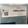 Image 5 : 1 Bedsure 3PC King Size Duvet Cover Set (104" x 90") - Mineral Blue - New