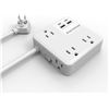 Image 1 : 1 Amerisense Multi-Outlet Power Strip Surge Protector w/ 15FT Extension Cord - New in Box