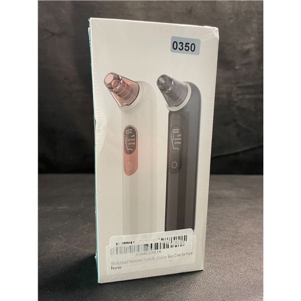 1 Electric Blackhead Suction Device for Skincare with Blue Light & LED Screen - New Sealed