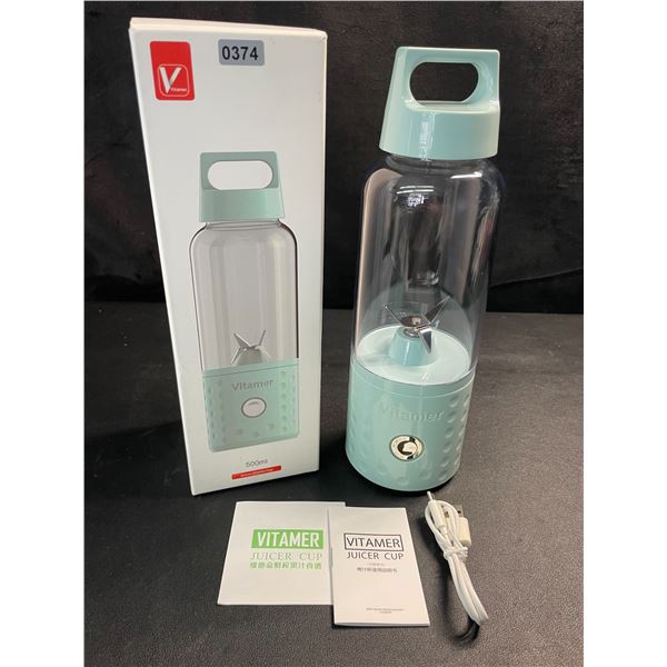1 Vitamer Portable Blender/Electric Juicer Cup - 500ml - Rechargeable - Brand New