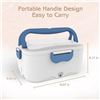 Image 6 : 1 Electric Heated Portable Lunch Box (1.5L) - Power Cable, Car Cable, & Carry Bag Included - New!