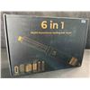 Image 2 : 6-In-1 Multifunction Hot Air Styler for Hair - Dry/Straighten/Curl Hair - New in Box!