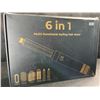 Image 2 : 6-In-1 Multifunction Hot Air Styler for Hair - Dry/Straighten/Curl Hair - New in Box!