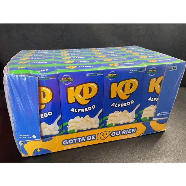 1 Case of KD Kraft Dinner Alfredo Macaroni and Cheese - 24 x 175g Count - BB: MA 07/2025; New Sealed