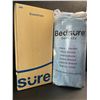 Image 2 : 1 Bedsure Sherpa Fleece Ultra Soft King-Size Blanket (108 x 90") - Blue - New in Box!