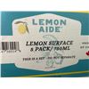 Image 4 : Box of 5 Bottles of Lemon Aide All Purpose Surface Cleaners - 750ml Each - All Natural - New in Box