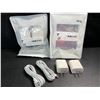 Image 2 : 2 Multi-Packs of iPhone Fast Chargers - 20W Wall Blocks & 6FT Cords (2 Per Pack/4 Total) - New