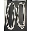 Image 2 : 4 Packs of Braided/Heavy Duty iPhone/Lightning Charging Cables (6FT) - 2 Per Pack/8 Total - New