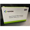 Image 3 : 1 Auvon Dual Channel TENS Machine/Muscle Stimulator with 20 Modes - For Pain Relief - New Sealed